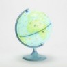 Globe monde bleu