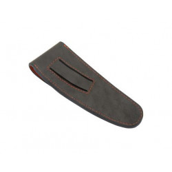 ETUI DE CEINTURE EN CUIR DEEJO 37G, MOCCA