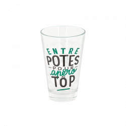 set de 6 verres entre potes