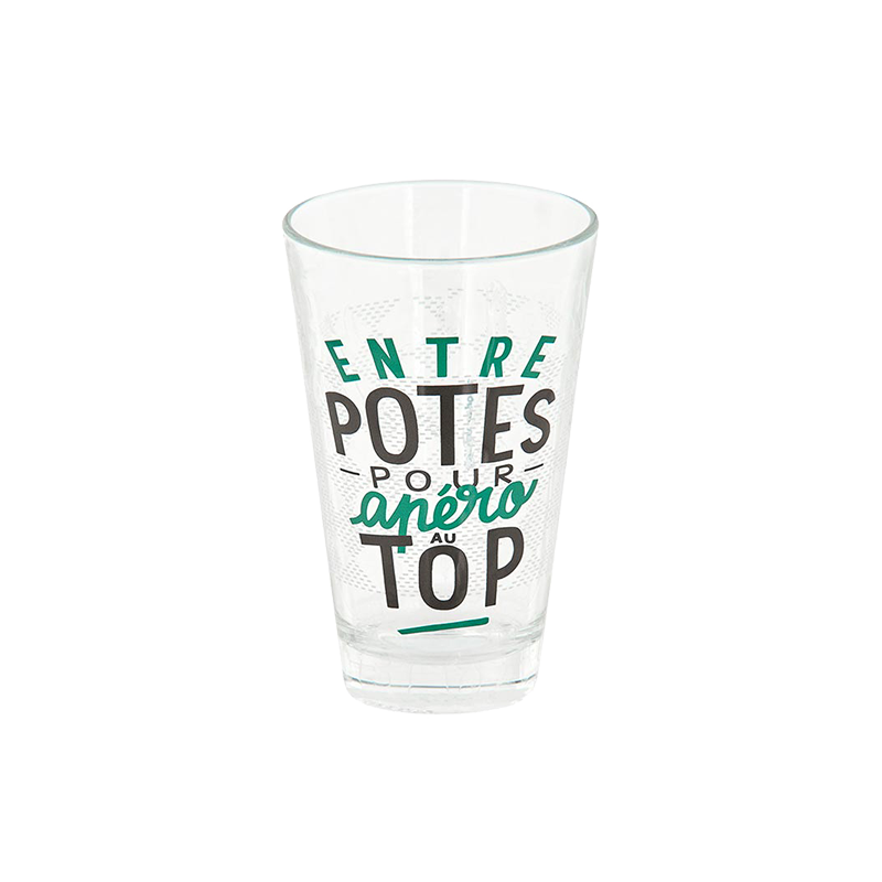 set de 6 verres entre potes