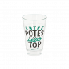 set de 6 verres entre potes