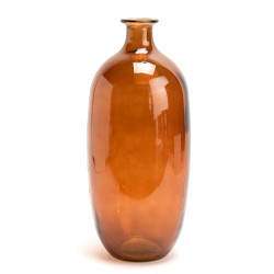 VASE NAPOLES 38CM AMBRE