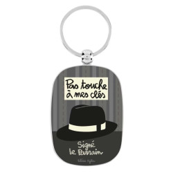 Porte clés OPAT modèle Le Parrain/Pas touche à mes clés – Derrière la porte (DLP)