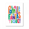 Affiche la famille c'est fantastique