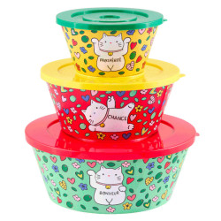 Saladier Chat bonheur