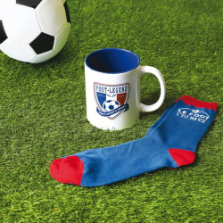 COFFRET MUG ET CHAUSSETTES FOOTBALL