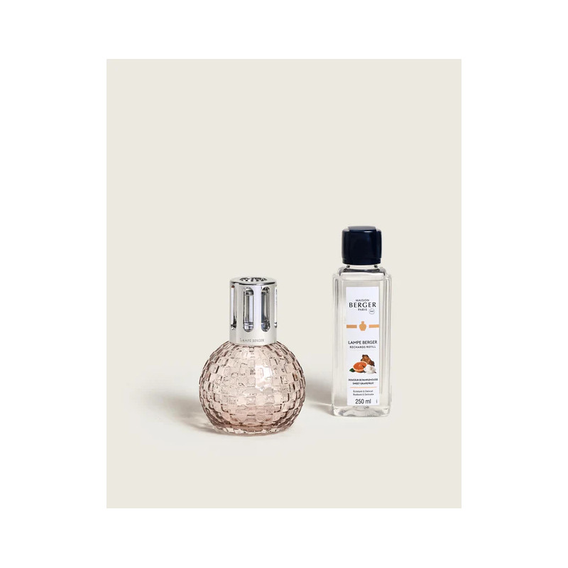 Coffret lampe Berger Disco Rose