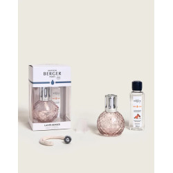 Coffret lampe Berger Disco Rose