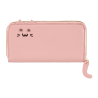Portefeuille rose chat