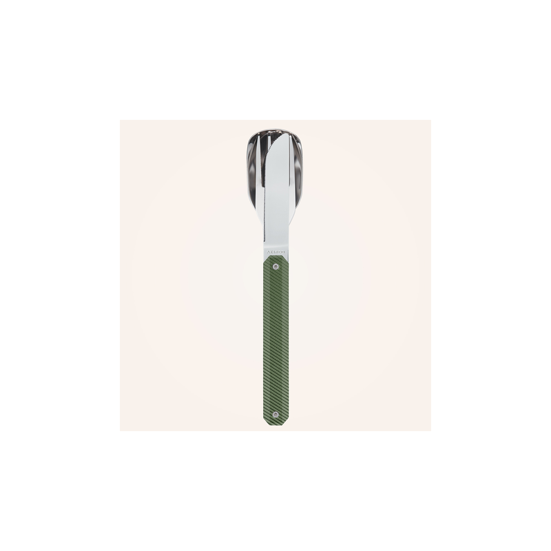 Couverts 12:34 Aluminium kaki